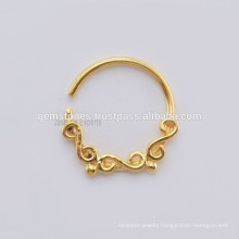 Wholesale Septum Nose Ring Piercing Jewelry, Handmade Septum Nose Ring Body Jewelry